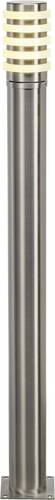 SLV 231612 Big Nails Plus Außenstandleuchte Energiesparlampe E27 23W Edelstahl