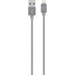 Belkin Apple iPad/iPhone/iPod Anschlusskabel [1x USB 2.0 Stecker A - 1x Apple Lightning-Stecker] 1.20 m Grau