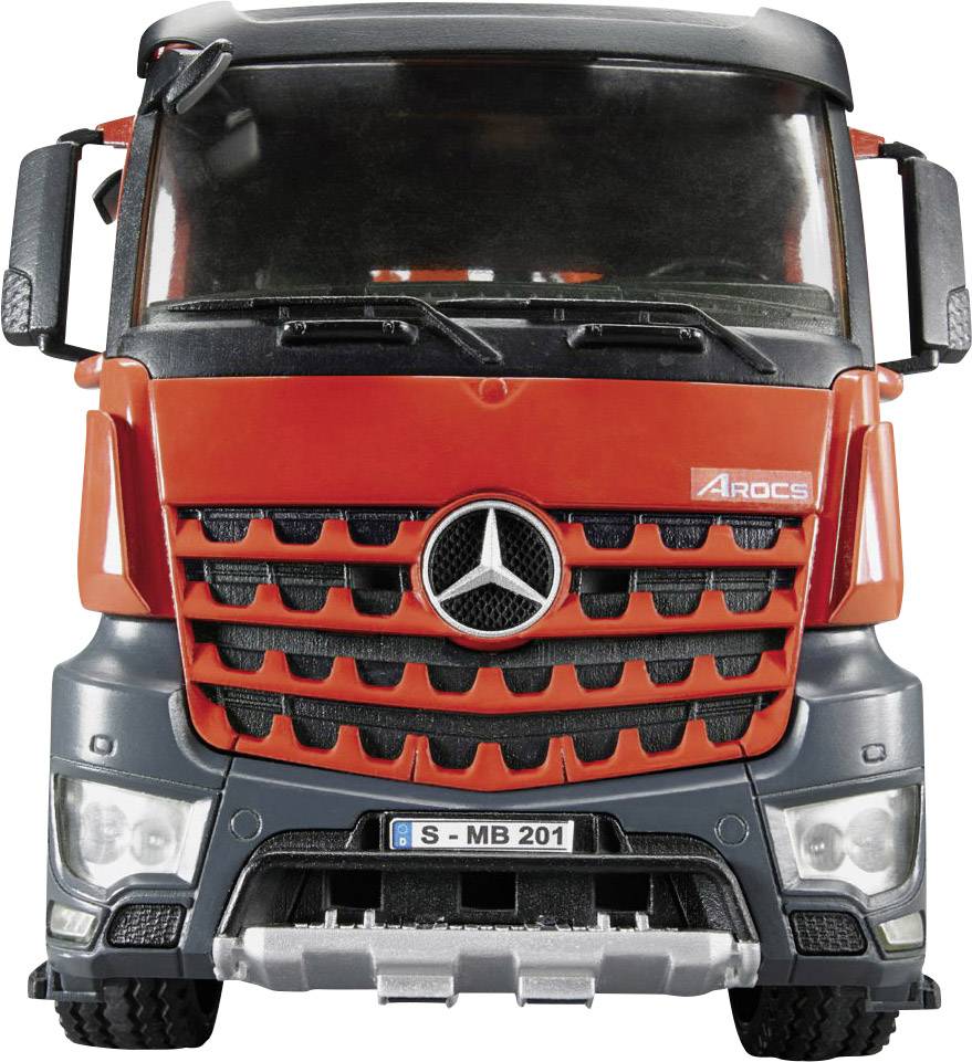 Bruder Baufahrzeug Modell Mercedes Benz Arocs mit Kran Fertigmodell Baufahrzeug Modell