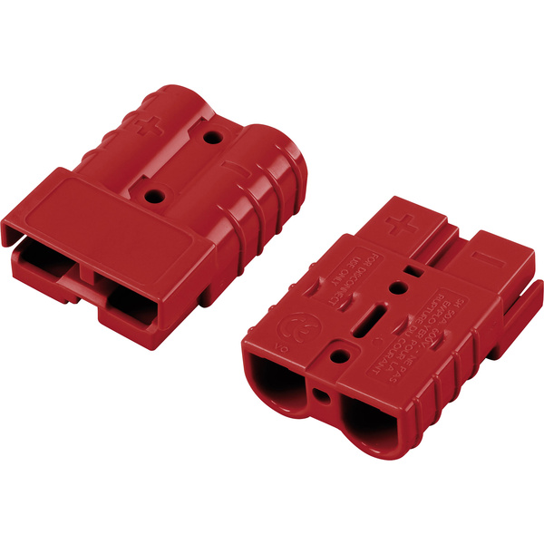 TRU Components 50A Hochstrom-Batteriesteckverbinder Rot Inhalt
