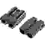 TRU Components 50A Hochstrom-Batteriesteckverbinder Schwarz Inhalt