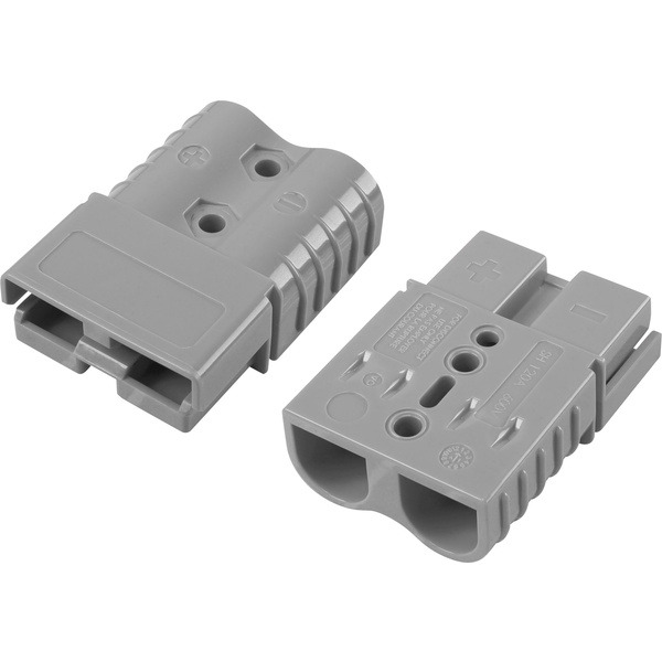 TRU COMPONENTS Connecteur de batterie à courant fort 120 A gris Contenu: 1 pc(s)