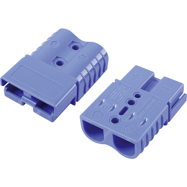 TRU COMPONENTS 120 A Hochstrom-Batteriesteckverbinder Blau Inhalt: 1 St.