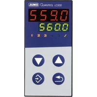 Jumo Quantrol LC100 Temperaturregler L, J, T, K, E, N, S, R, Pt100, Pt1000, KTY Relais 3A (B x H) 48mm x 48mm Jumo Quantrol LC100 Temperaturregler L, J, T, K, E, N, S, R, Pt100, Pt1000, KTY Relais 3A (B x H) 48mm x 48mm