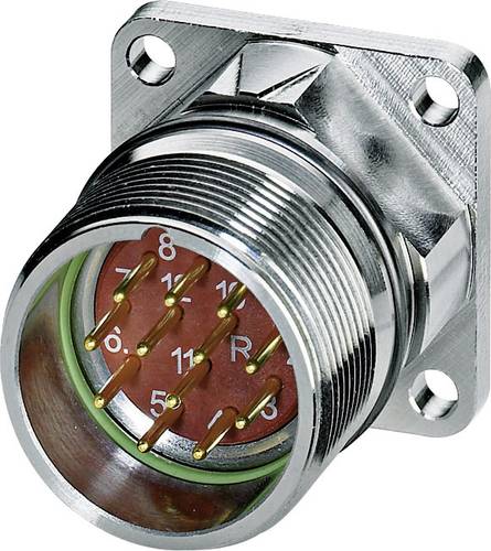 Phoenix Contact M23 Gerätesteckverbinder. gerade 1607804 RF-12P1N8AWB00 Silber Inhalt: 1 St.