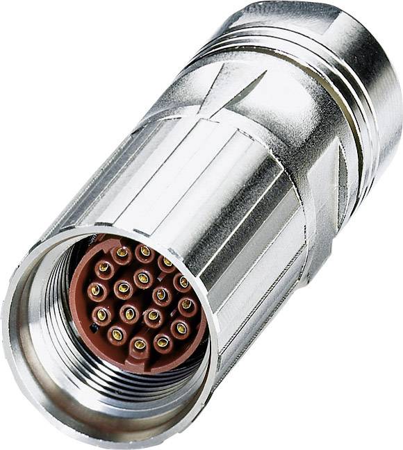 M17 Kabelsteckverbinder 1607641 ST-17S1N8A8003 Silber Phoenix Contact Inhalt: 1 St.