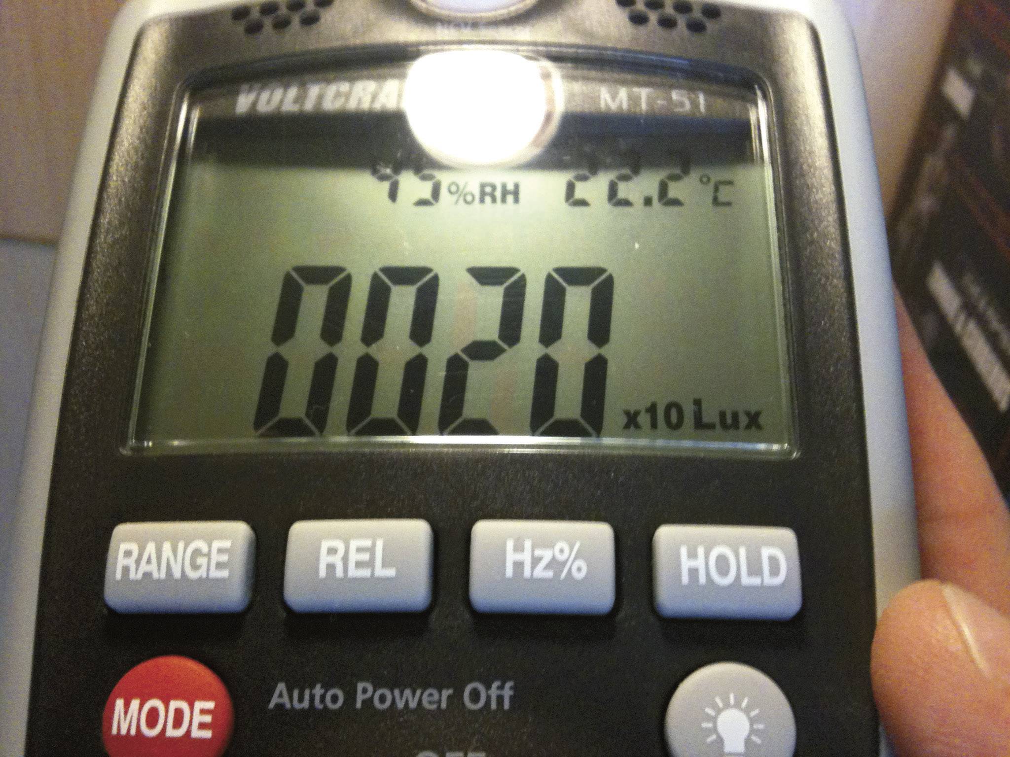 VOLTCRAFT MT-52 SE Hand-Multimeter digital Umwelt-Messfunktion CAT III 600 V Anzeige (Counts): 4000