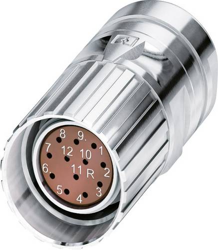 Phoenix Contact M23 Feedbacksteckverbinder 1619612 CA-12F2N8A8504 Silber Inhalt: 1 St.