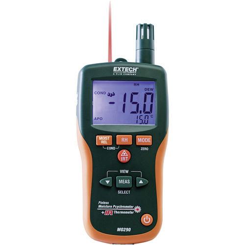 Extech MO290-EU Luftfeuchtemessgerät (Hygrometer) 0% rF 99% rF Taupunkt-/Schimmelwarnanzeige