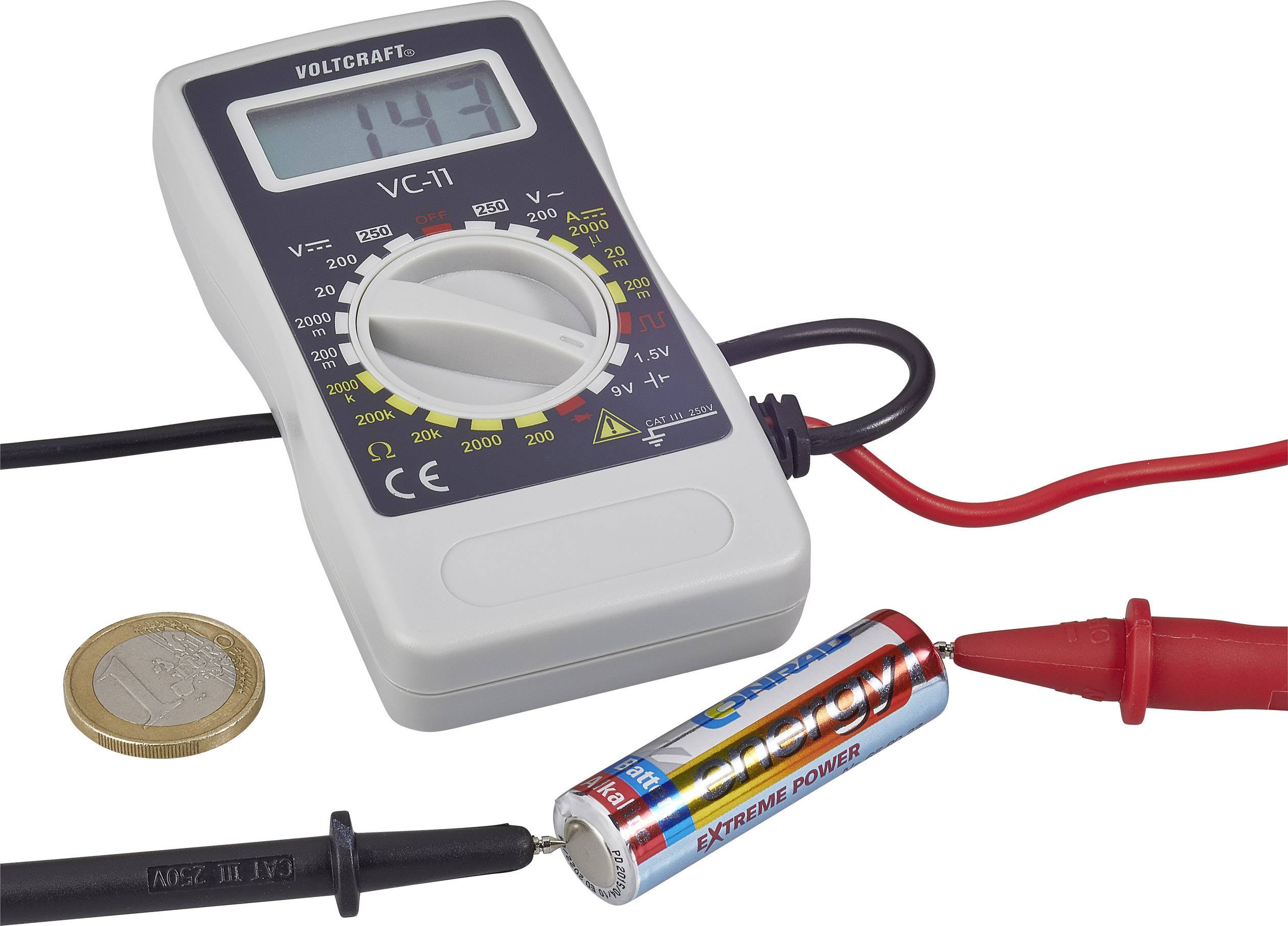 VOLTCRAFT VC-11 Hand-Multimeter
