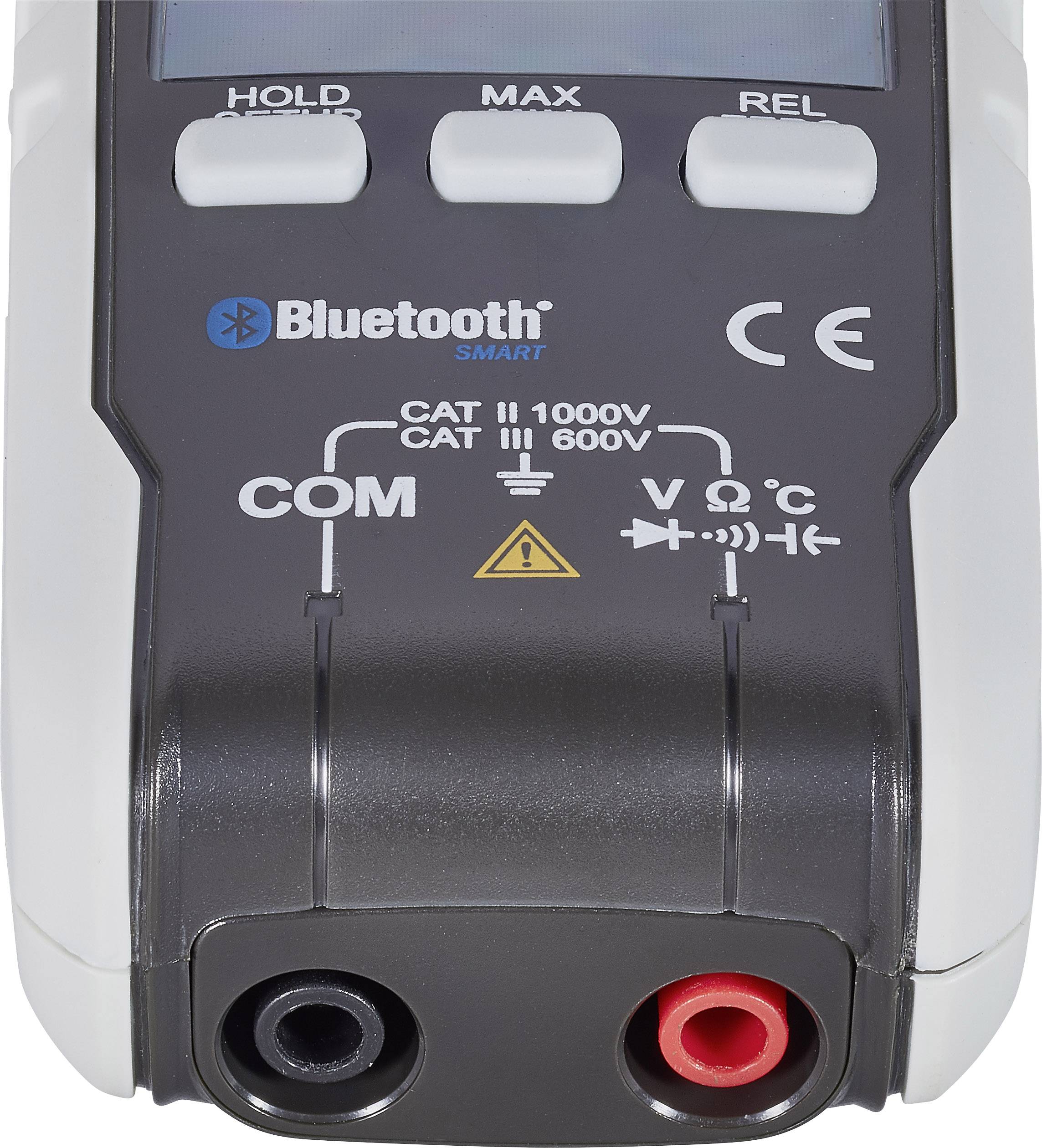 VOLTCRAFT VC-595OLED Stromzange digital OLED-Display CAT III 600 V, CAT II 1000V Anzeige (Counts): 6000