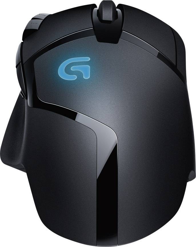Logitech Gaming G402 Hyperion Fury Gaming-Maus USB Optisch Schwarz 8 Tasten 4000 dpi