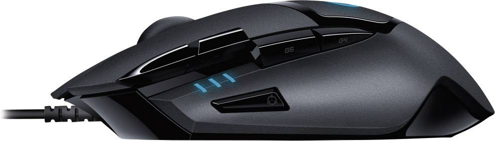 Logitech Gaming G402 Hyperion Fury Gaming-Maus USB Optisch Schwarz 8 Tasten 4000 dpi