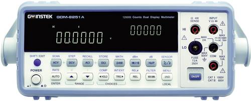 GW Instek GDM-8255A Tisch-Multimeter digital CAT II 500V Anzeige (Counts): 200000