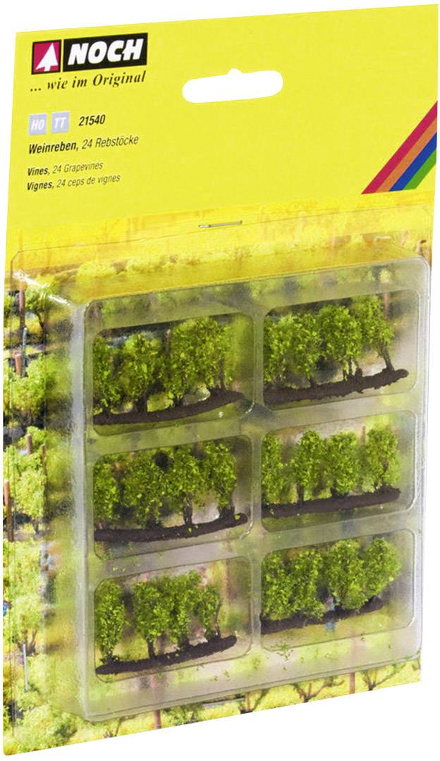 NOCH 21540 24er-Set Weinreben Lasercutmodell