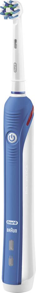 Oral-B Pro 3000 Cross Action Elektrische Zahnbürste Rotierend/Oszilierend/Pulsieren Weiß, Dunkelblau