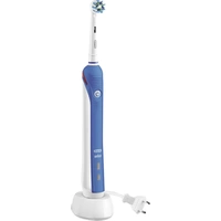 Oral-B Pro 3000 Cross Action Elektrische Zahnbürste Rotierend/Oszilierend/Pulsieren Weiß, Dunkelblau Oral-B Pro 3000 Cross Action Elektrische Zahnbürste Rotierend/Oszilierend/Pulsieren Weiß, Dunkelblau