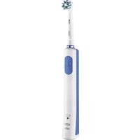Oral-B Pro 600 Cross Action 09626 Elektrische Zahnbürste Rotierend/Oszilierend Weiß, Mittelblau Oral-B Pro 600 Cross Action 09626 Elektrische Zahnbürste Rotierend/Oszilierend Weiß, Mittelblau