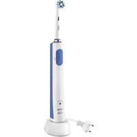 Oral-B Pro 600 Cross Action 09626 Elektrische Zahnbürste Rotierend/Oszilierend Weiß, Mittelblau Oral-B Pro 600 Cross Action 09626 Elektrische Zahnbürste Rotierend/Oszilierend Weiß, Mittelblau