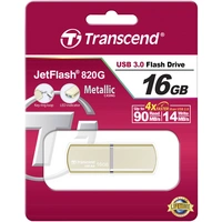 Transcend JetFlash® 820G USB-Stick 16GB Champagne Gold TS16GJF820G USB 3.0 Transcend JetFlash® 820G USB-Stick 16GB Champagne Gold TS16GJF820G USB 3.0