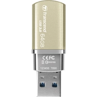Transcend JetFlash® 820G USB-Stick 64 GB Champagne Gold TS64GJF820G USB 3.2 Gen 1 (USB 3.0) Transcend JetFlash® 820G USB-Stick 64 GB Champagne Gold TS64GJF820G USB 3.2 Gen 1 (USB 3.0)