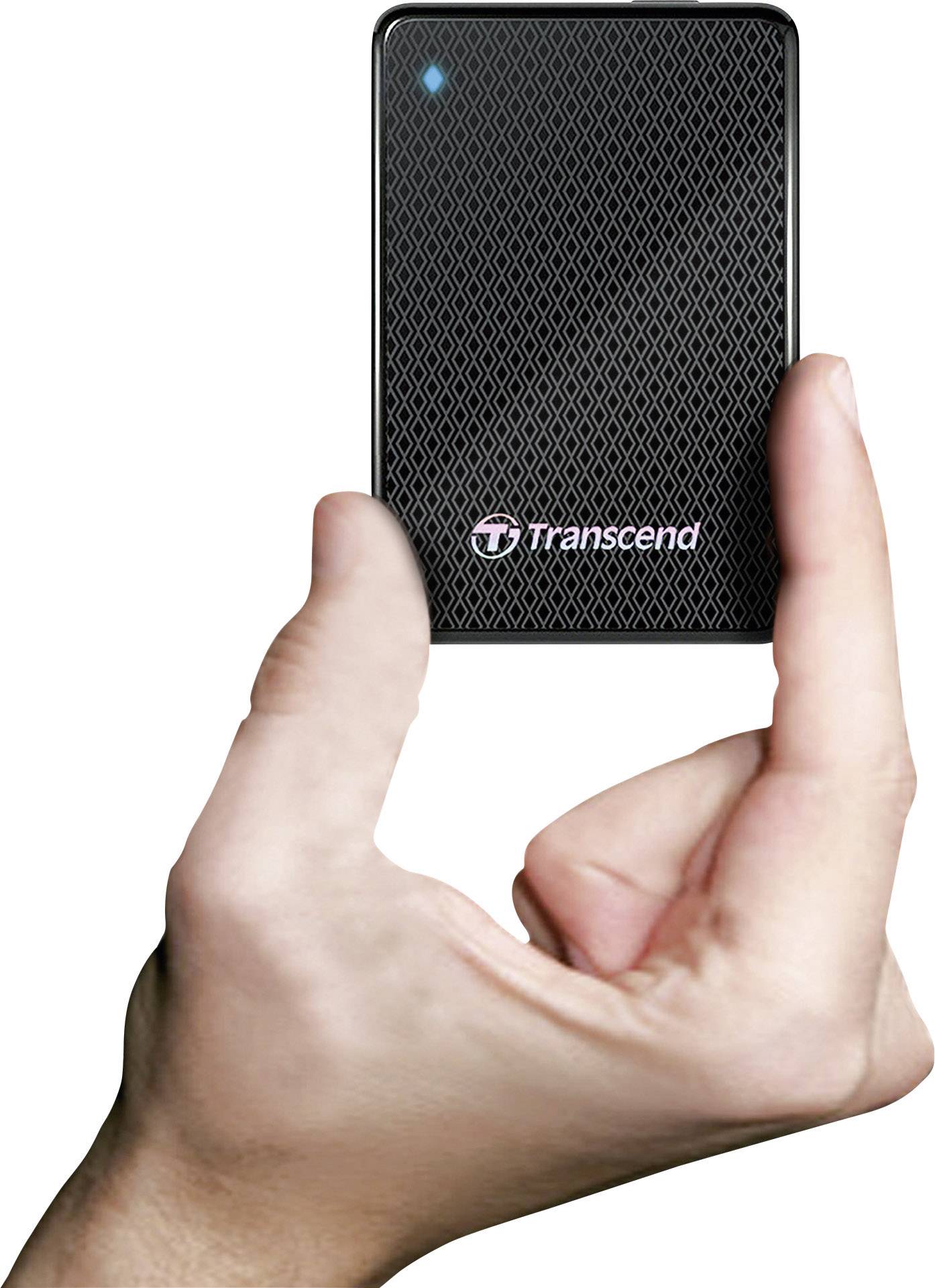 Transcend ESD400 256 GB Externe SSD USB 3.2 Gen 1 (USB 3.0) Schwarz TS256GESD400K