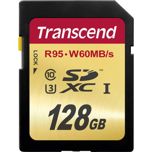 Transcend Ultimate SDXC-Karte 128GB Class 10, UHS-I, UHS-Class 3
