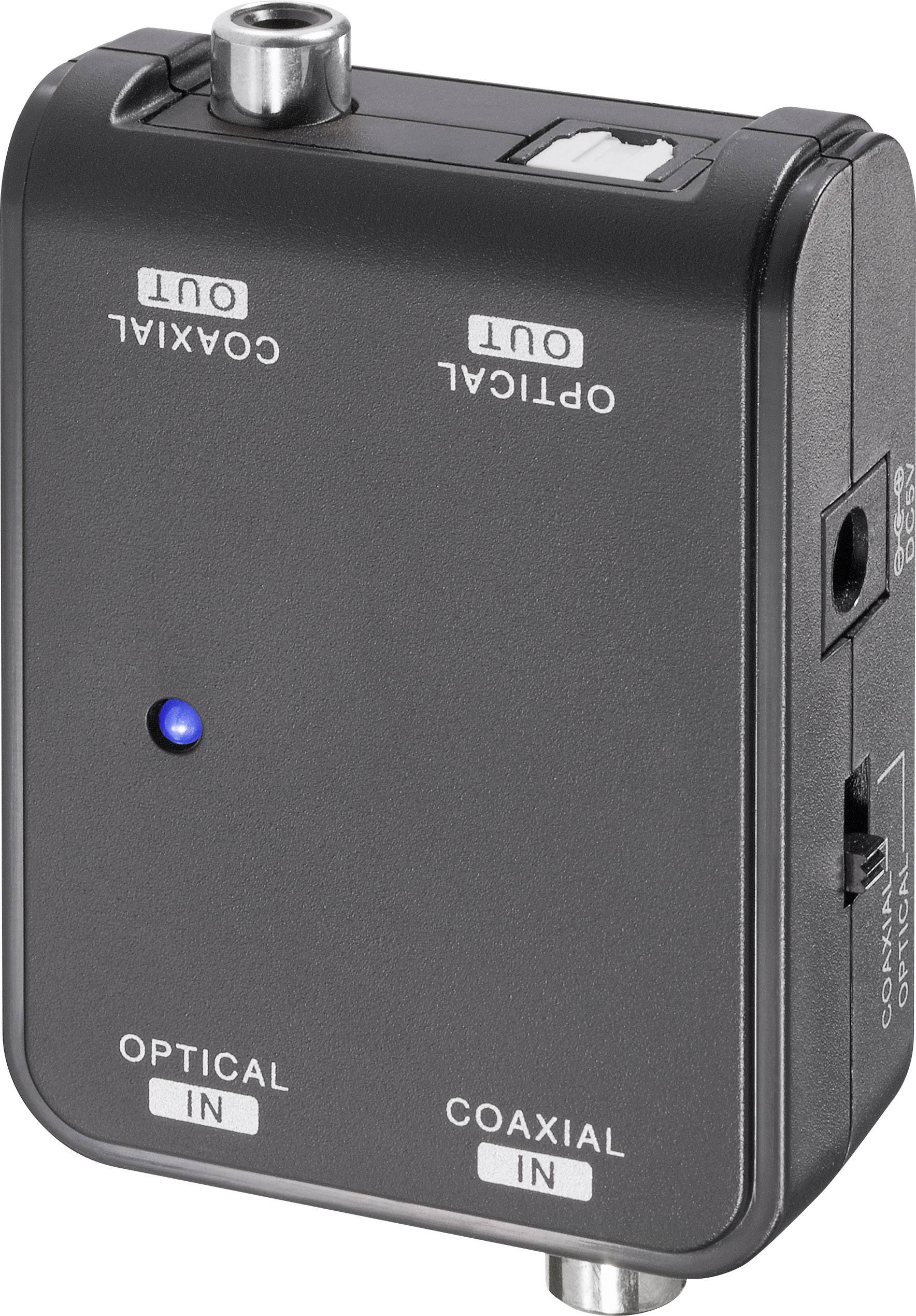 AV Konverter [Toslink, Cinch-Digital - Toslink, Cinch-Digital] bidirektional SpeaKa Professional SP-ADDK-BDI