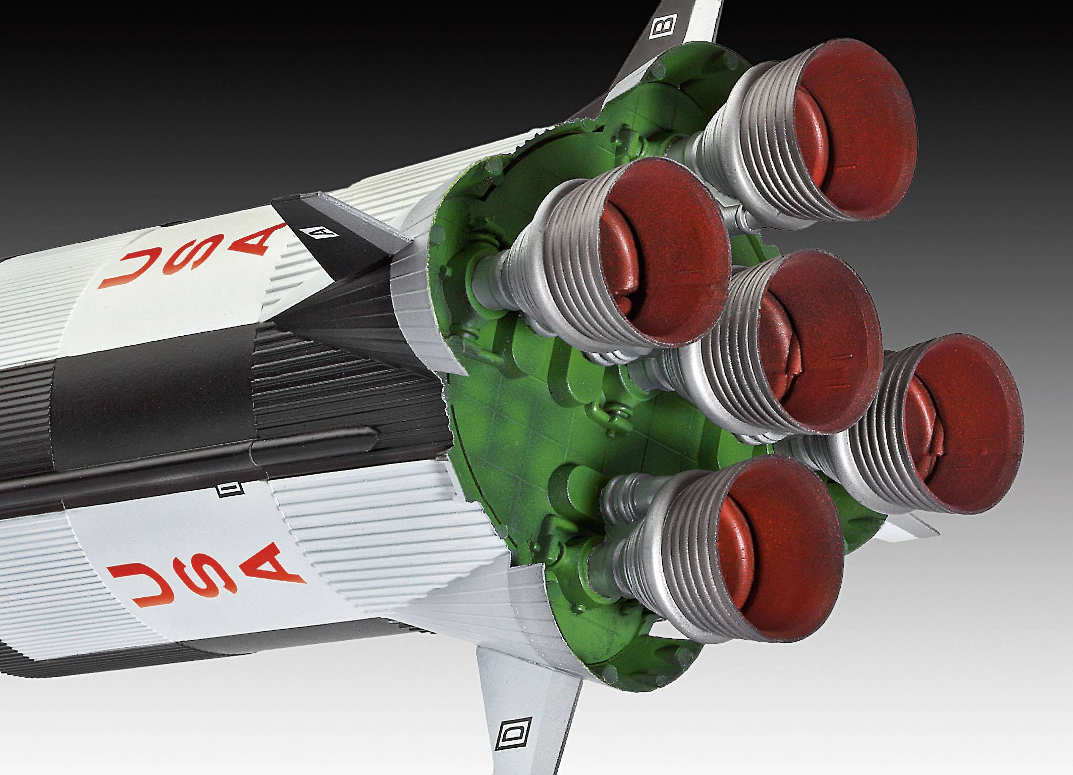 Revell 04909 Apollo Saturn V Raumfahrtmodell Bausatz 1:144