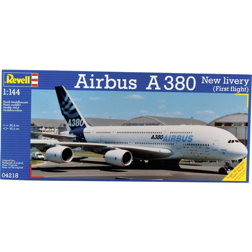 Revell 4218 Airbus A 380 New livery Flugmodell Bausatz 1:144