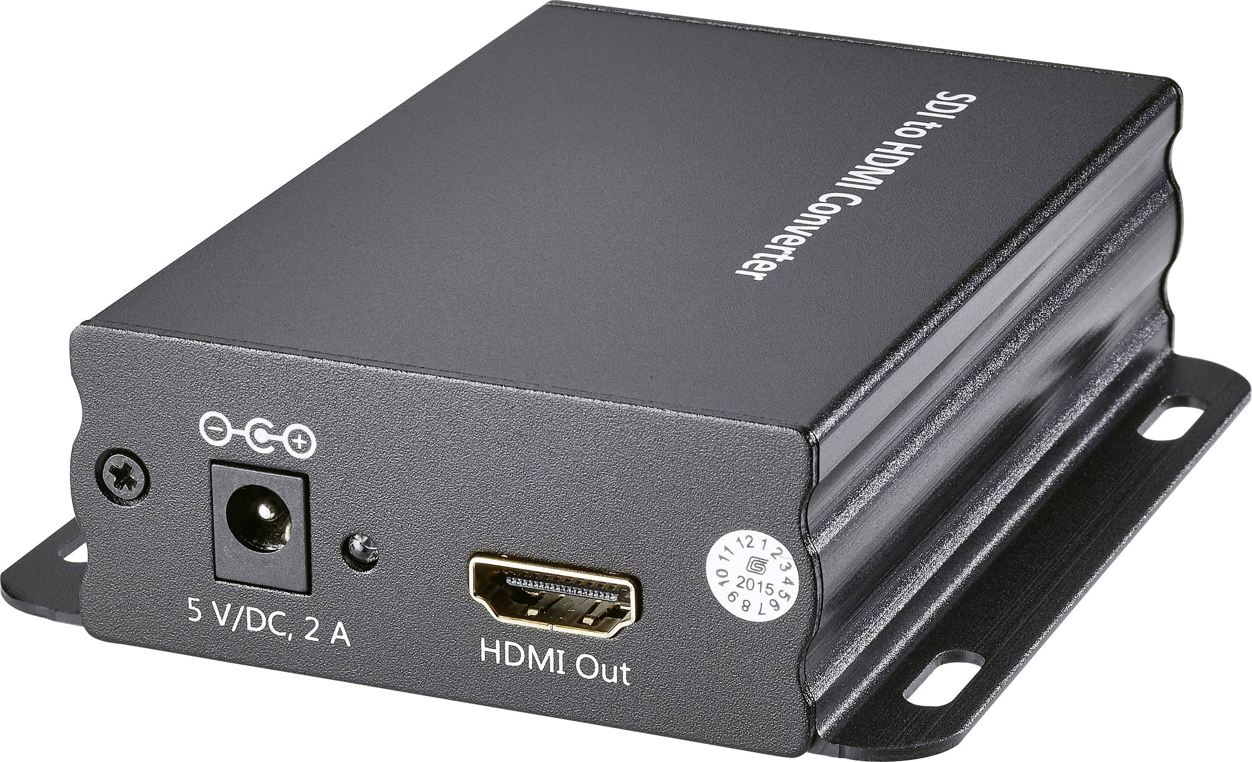 SpeaKa Professional AV Konverter [SDI - HDMI] 1920 x 1080 Pixel SP-SD/HD-01