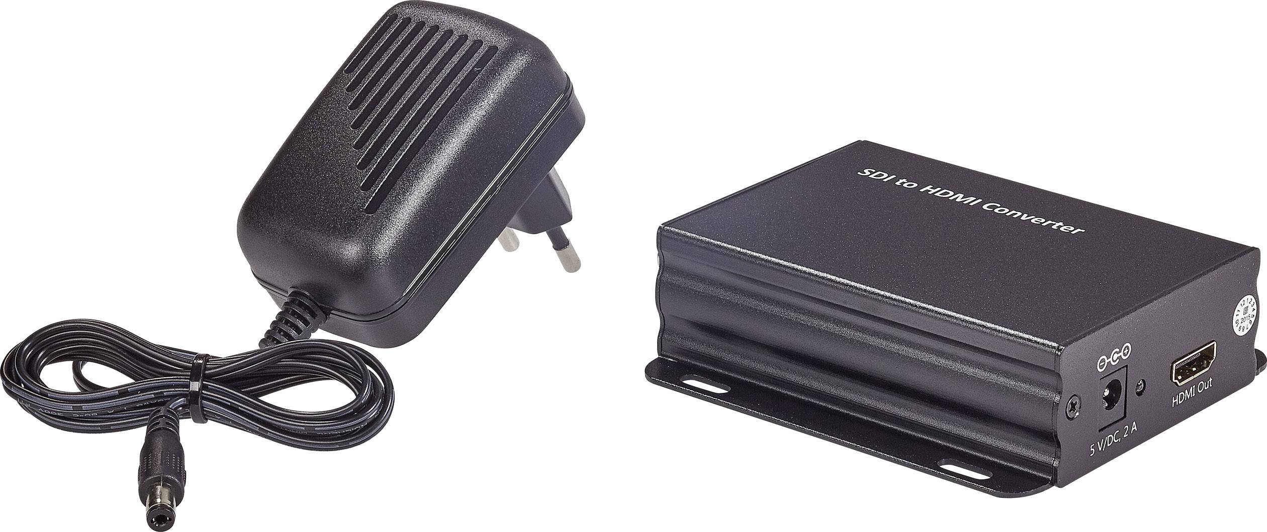 SpeaKa Professional AV Konverter [SDI - HDMI] 1920 x 1080 Pixel SP-SD/HD-01