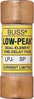 Bussmann by Eaton LPJ-25SP LPJ-25SP Time-Delay Sicherung (Ø x L) 20.6mm x 57.2mm 25A 600 V/AC Träge -T- Inhalt 1St.