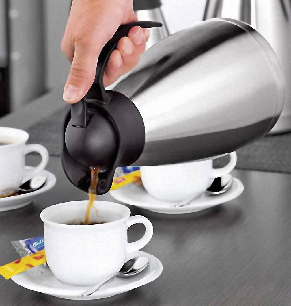 Esmeyer Thermoart Isolierbehälter, Thermokanne Silber 1.5 l 290-071