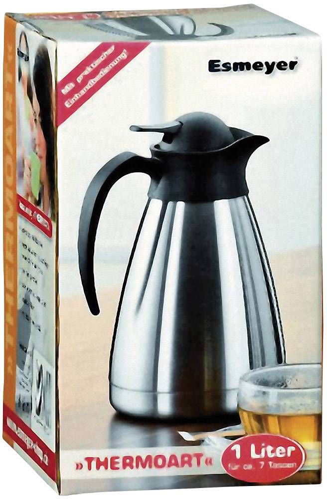 Esmeyer Isolierkanne THERMOART 290-070 1,0l Edelstahl silber