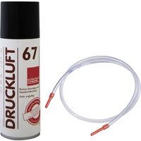 Kontakt Chemie DRUCKLUFT 67 Druckluftspray nicht brennbar, inkl. Sprühschlauch 100ml Kontakt Chemie DRUCKLUFT 67 Druckluftspray nicht brennbar, inkl. Sprühschlauch 100ml