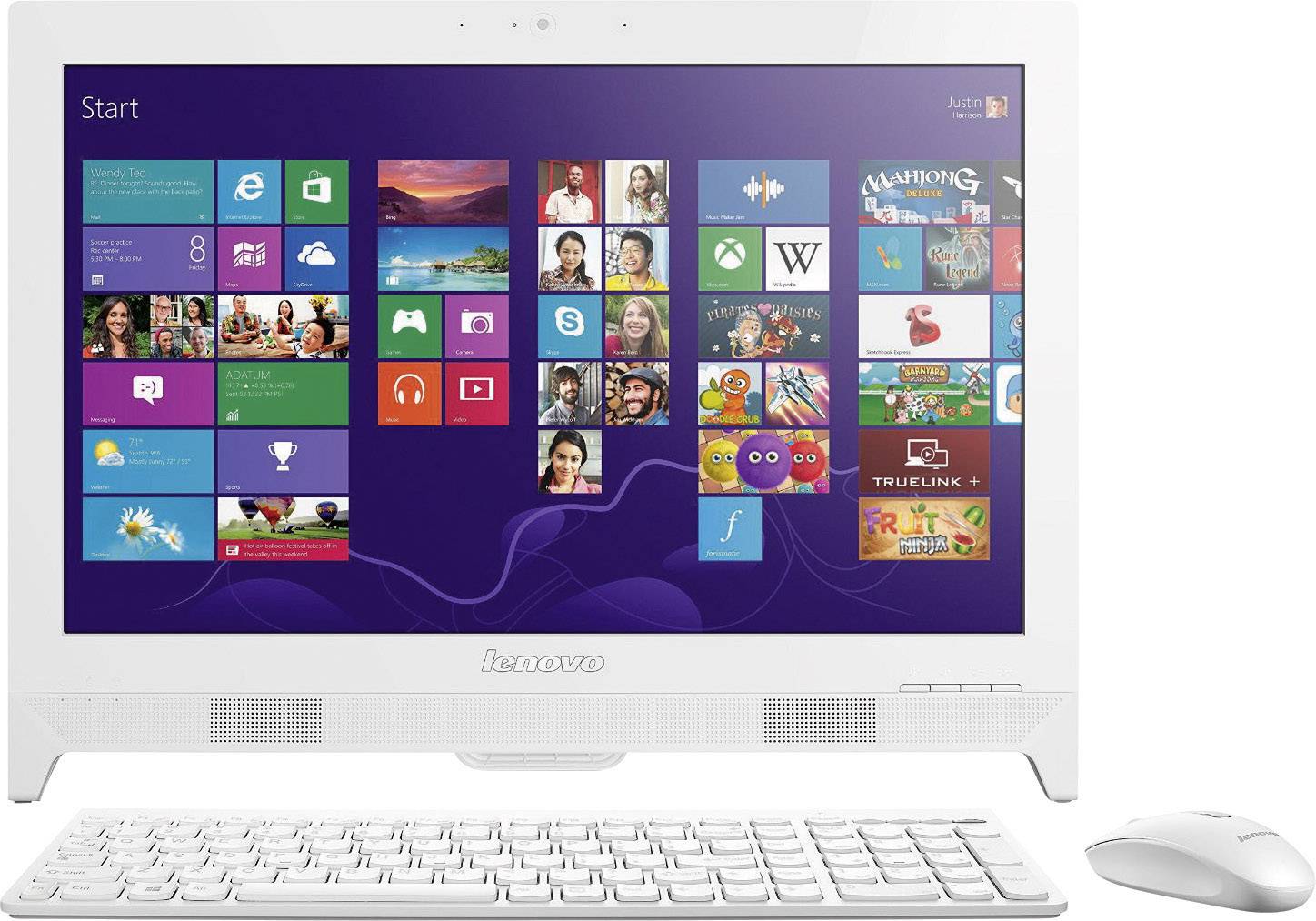 Lenovo All-in-One PC C260 49.5 cm (19.5 Zoll) Intel® Pentium® J2900 2.66 GHz 4 GB RAM 500 GB HDD 57328497