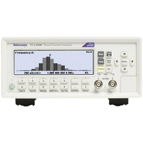 Tektronix FCA3000 Frequenzzähler 0.001 Hz - 300 MHz Tektronix FCA3000 Frequenzzähler 0.001 Hz - 300 MHz