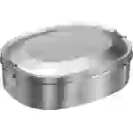 MATO interpräsent Break Brotzeitdose 0.75 l Edelstahl Silber 4175 MATO interpräsent Break Brotzeitdose 0.75 l Edelstahl Silber 4175