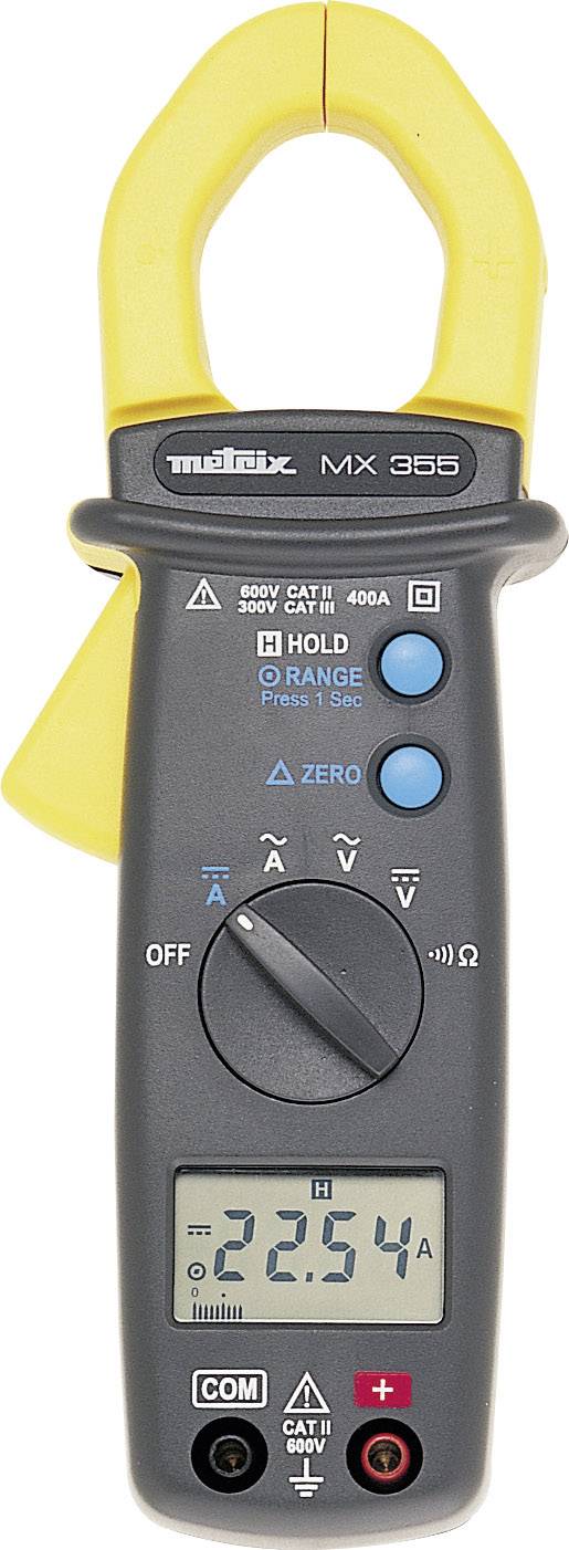 Metrix MX0355 Stromzange, Hand-Multimeter CAT III 300 V