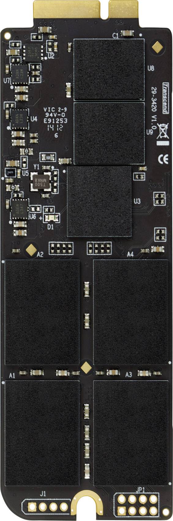 Transcend  480 GB Interne M.2 SATA SSD 2280 SATA 6 Gb/s Retail TS480GJDM725