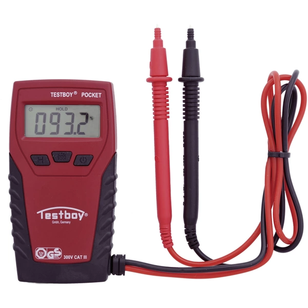 Testboy TB Pocket Hand-Multimeter digital CAT III 300V Anzeige (Counts): 2000 Testboy TB Pocket Hand-Multimeter digital CAT III 300V Anzeige (Counts): 2000