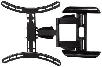 hama 00118619 TV-Wandhalterung FULLMOTION, 3 Sterne, 165 cm (65"), Schwarz