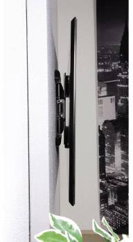 hama 00118619 TV-Wandhalterung FULLMOTION, 3 Sterne, 165 cm (65"), Schwarz
