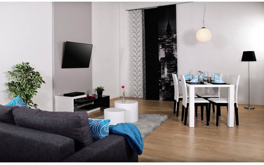 Thomson WAB175 TV-Wandhalterung 94,0 cm (37") - 190,5 cm (75") Neigbar Integrierte Wasserwaage, Geeignet für Curved-TV's