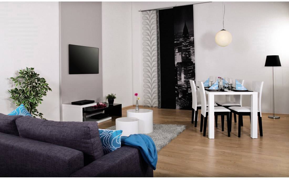 Thomson WAB175 TV-Wandhalterung Integrierte Wasserwaage, Geeignet für Curved-TV's 94,0 cm (37") - 190,5 cm (75") Neigbar