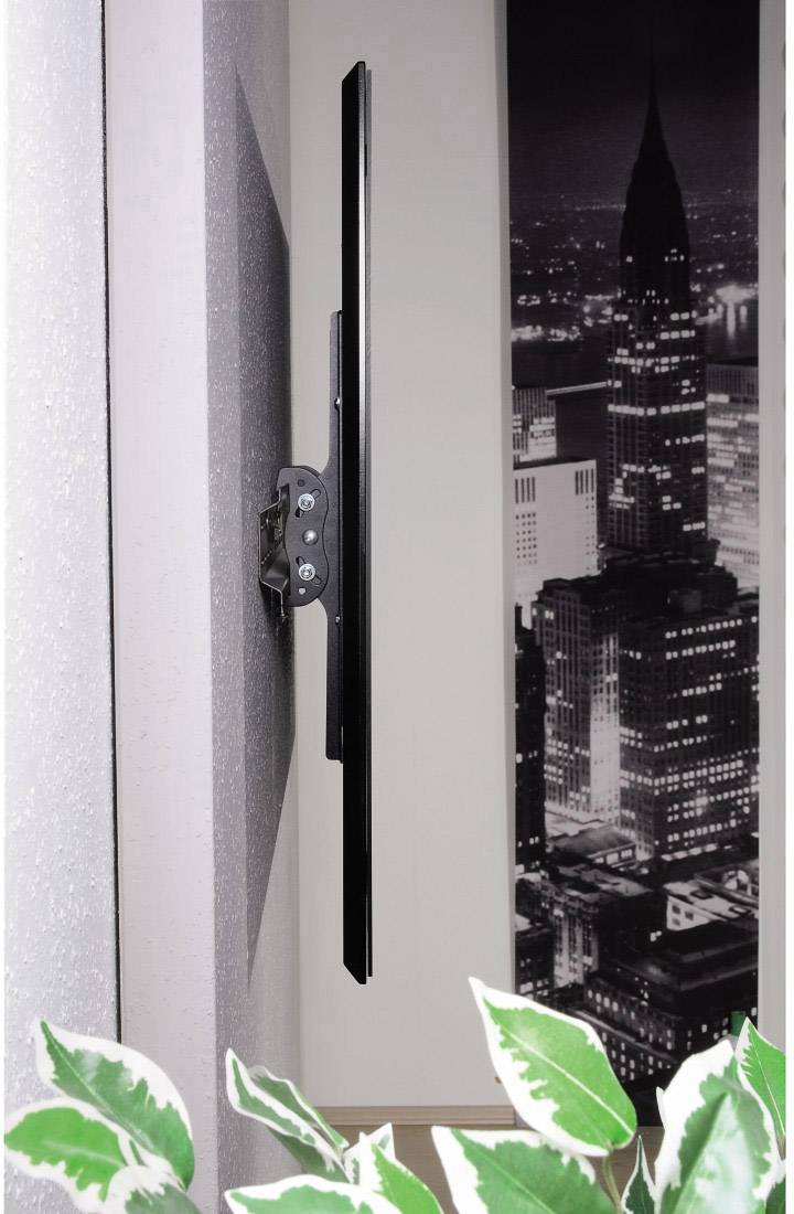 Thomson WAB175 TV-Wandhalterung 94,0 cm (37") - 190,5 cm (75") Neigbar Integrierte Wasserwaage, Geeignet für Curved-TV's