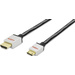 Ednet HDMI Anschlusskabel [1x HDMI-Stecker - 1x HDMI-Stecker C Mini] 2.00 m Schwarz-Silber