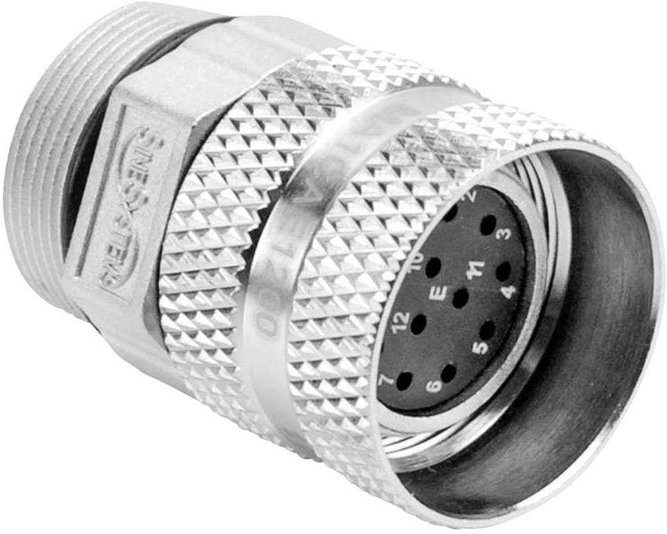 Amphenol MA1CAE1200 Rundstecker Kupplung, gerade Gesamtpolzahl: 12 ...