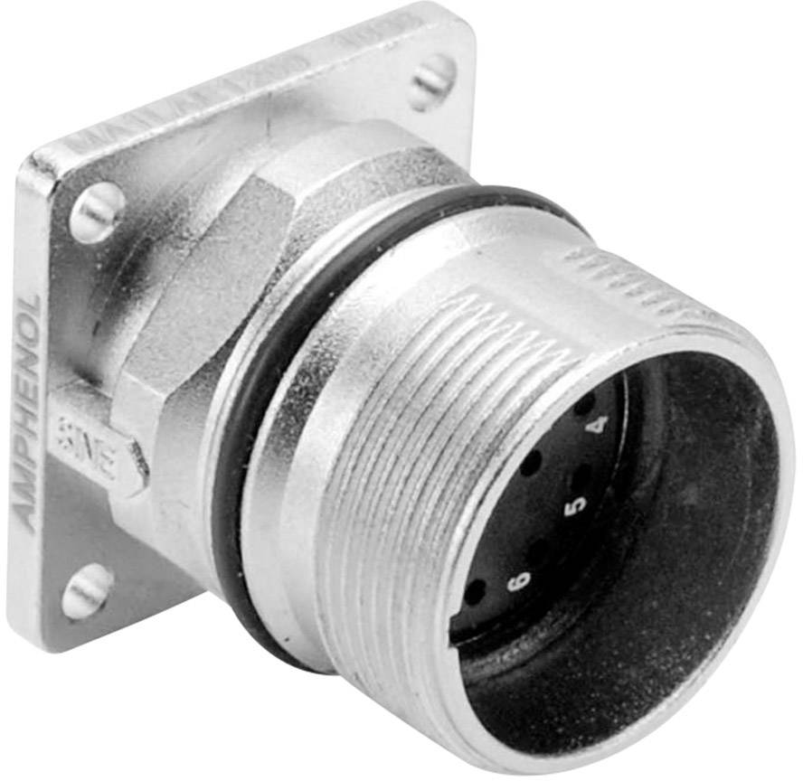 Amphenol MA1LAE1200 Rundstecker Flanschbuchse, Kontakte gerade Gesamtpolzahl: 12 Serie (Rundsteckverbinder): MotionGrade™ 1St.